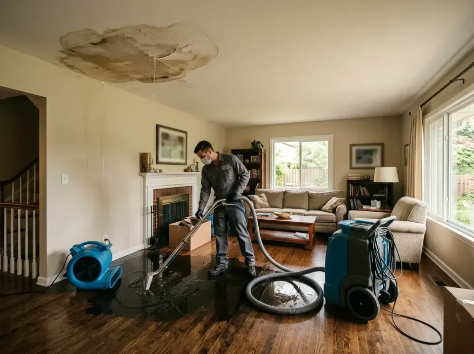 attic-pipe-burst-ceiling-drip-008 — frequently asked questions, Water Damage Restoration & Carpet Care in Monroe Manor, NJ